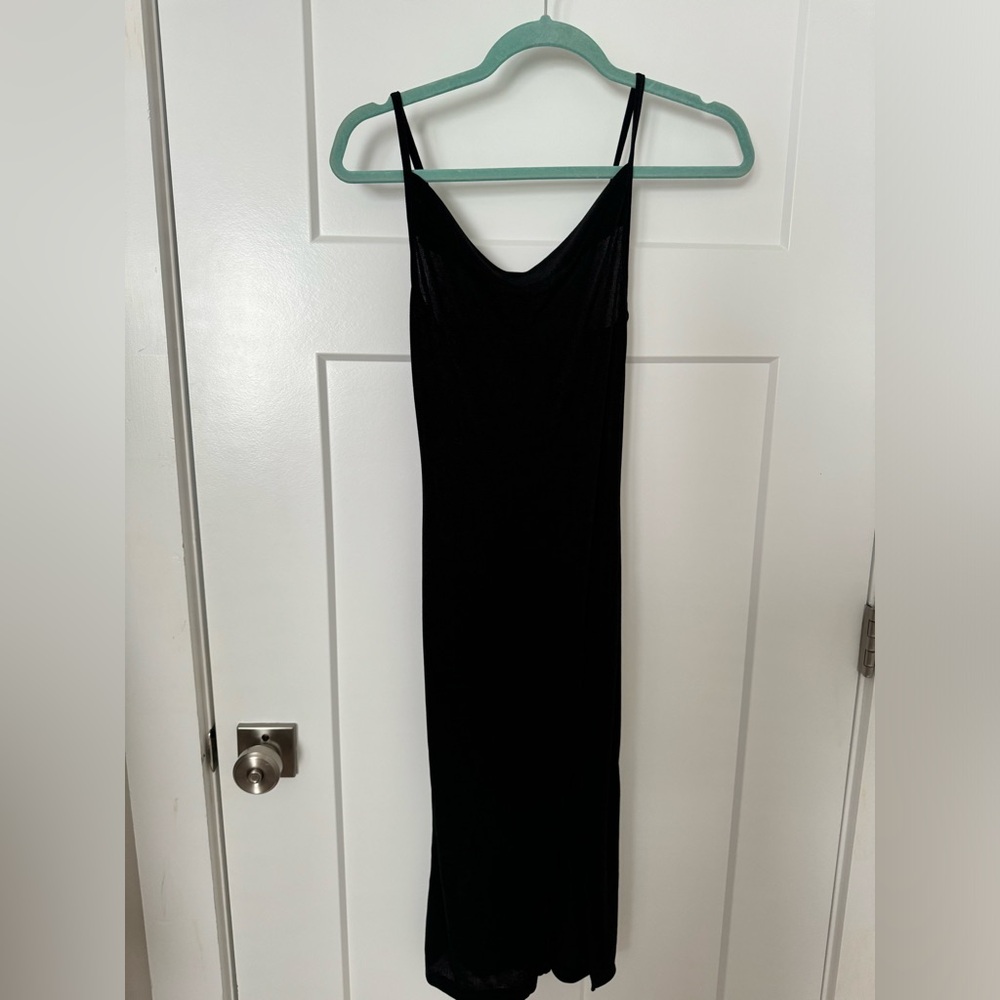 SHEIN sheer black dress